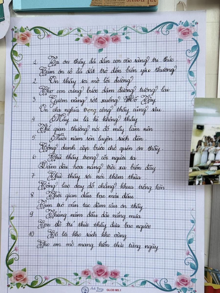 Nét bút Tri ân 4