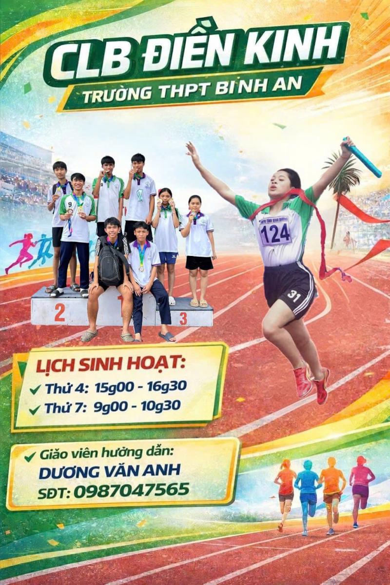 Hoạt động thể dục thể thao trường THPT Bình An